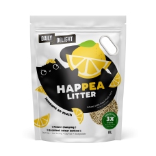 Daily Delight Happea Litter Lemon 8L (4 Packs), DD724 (4 Packs), cat Others, Daily Delight, cat Litter, catsmart, Litter, Others